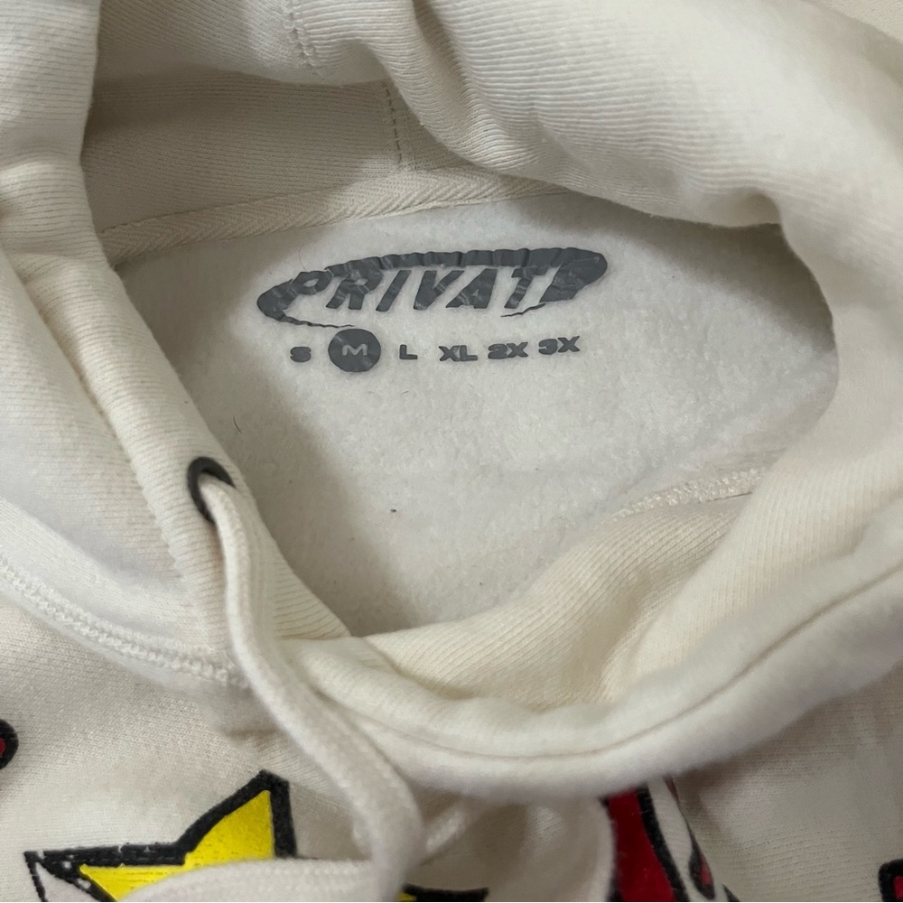 Private Selection Heaven Sent Graphic Hoodie Cream Size Medium - Picture 5 of 10